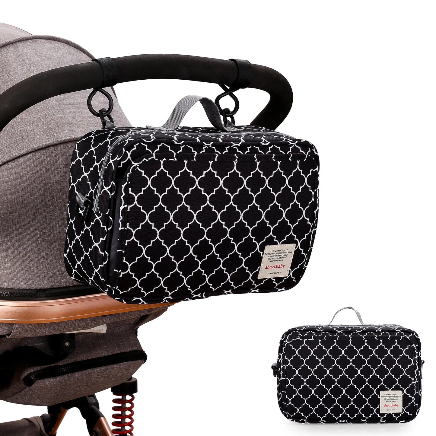 Le Sac à Langer Multifonctionnel noir