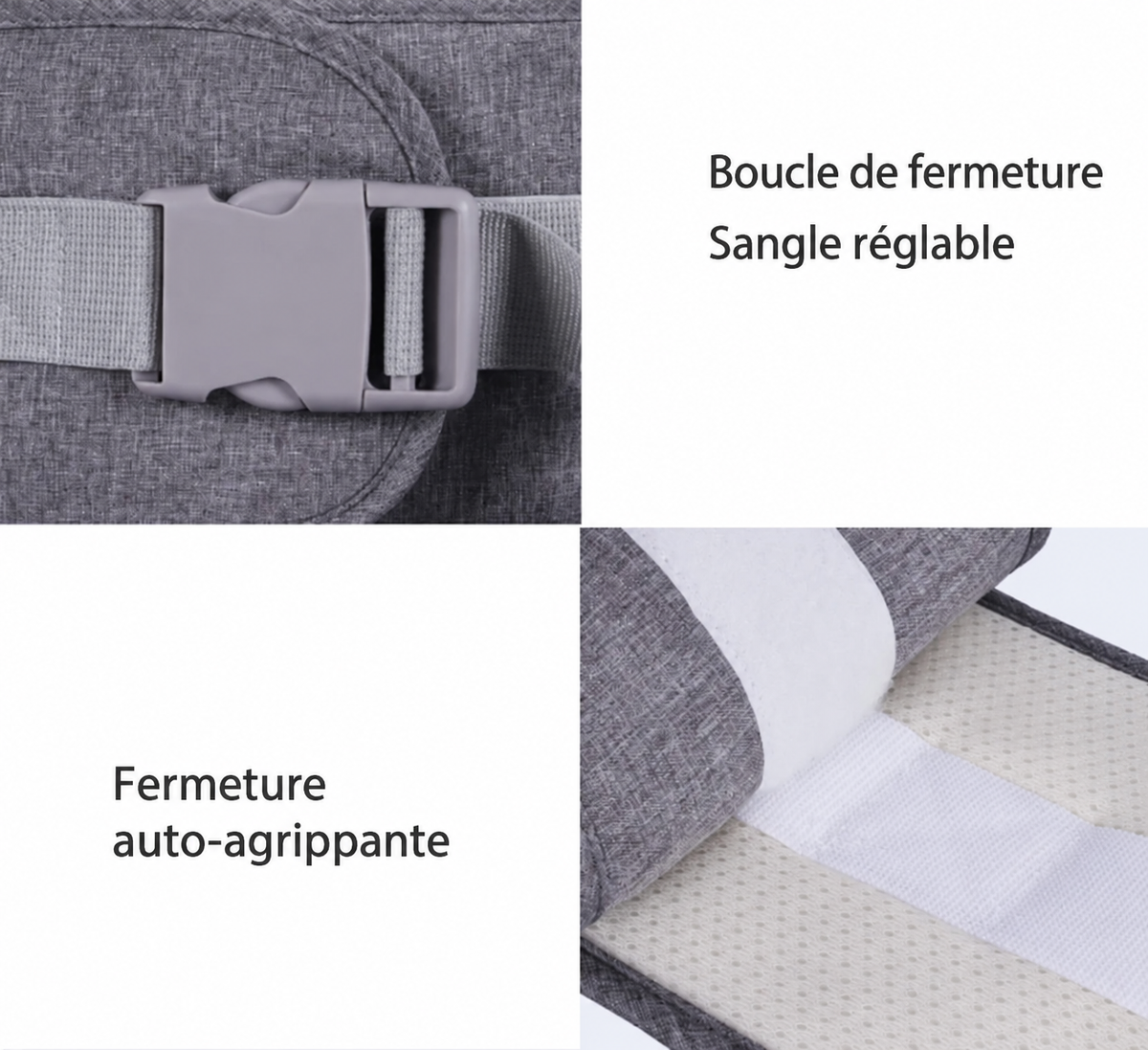 Siège de portage bébé avec sangle d’épaule