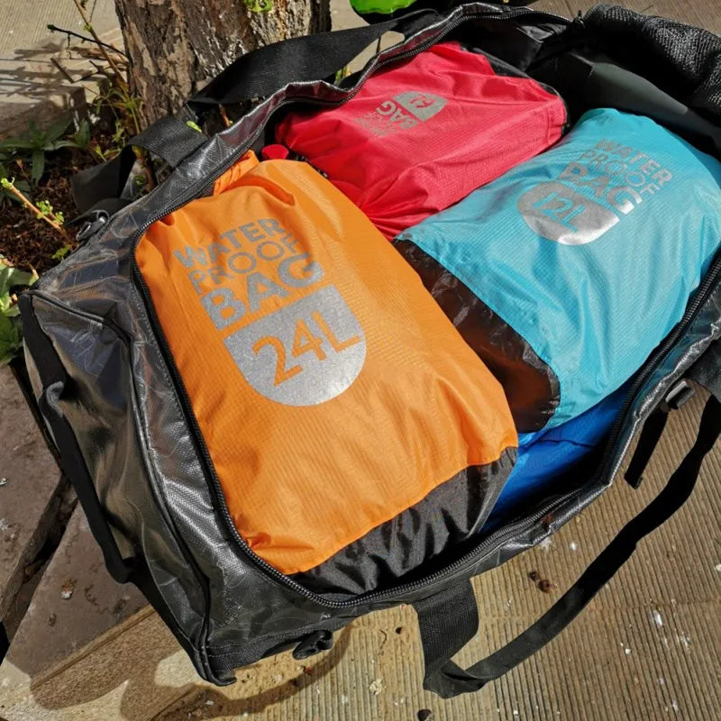 Sac étanche de voyage à fermeture enroulable