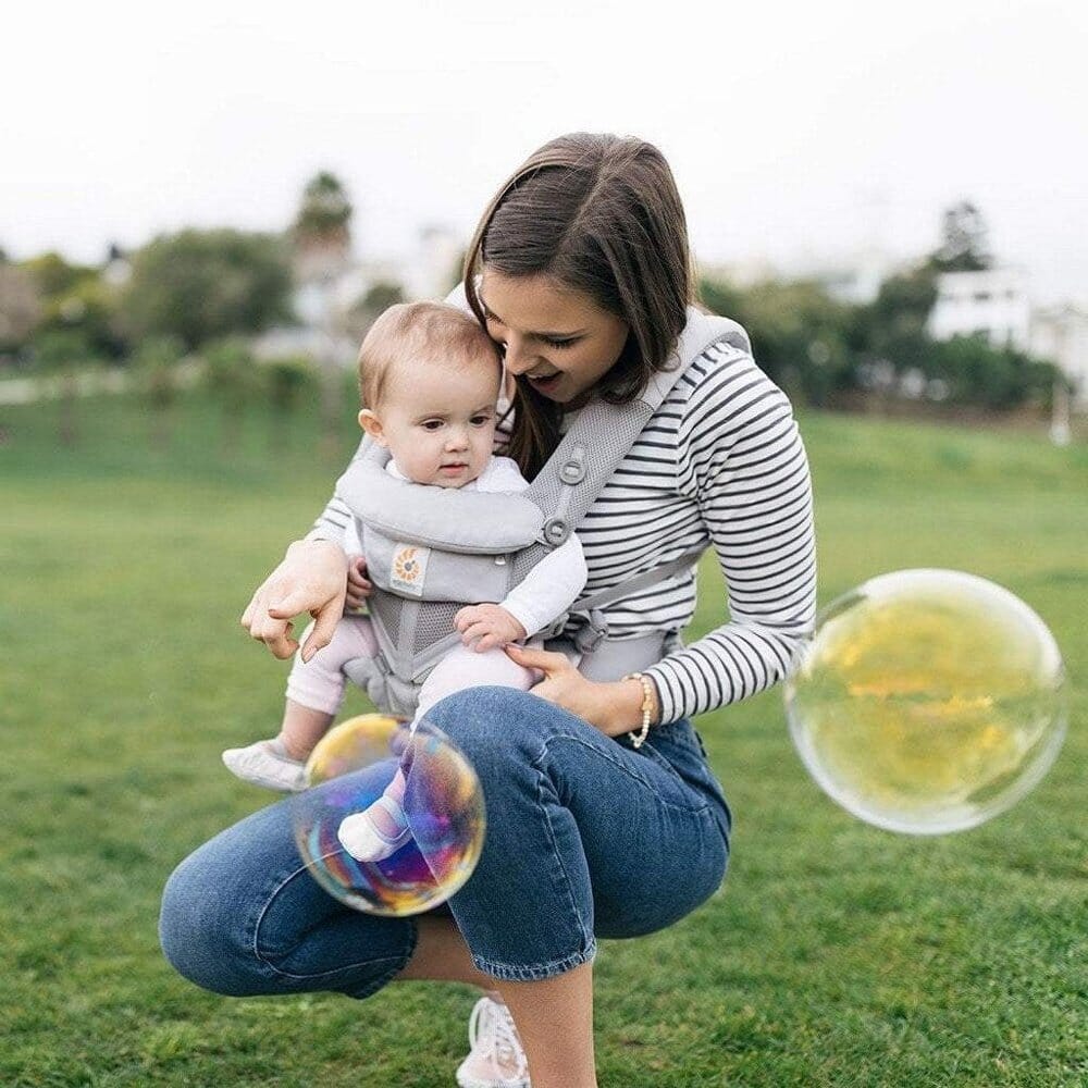 Porte Bébé - BreathBabyBag - Gris