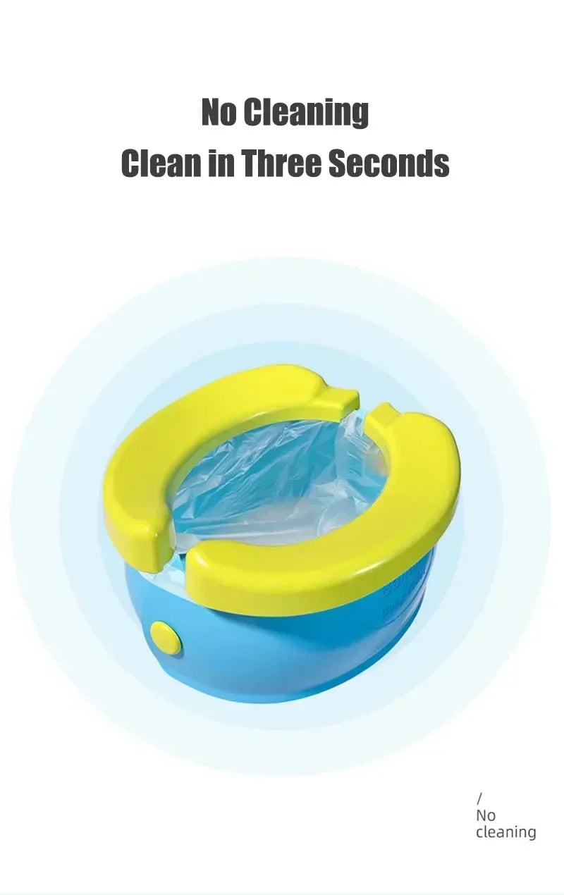 Éléments du siège du pot bébé pliable