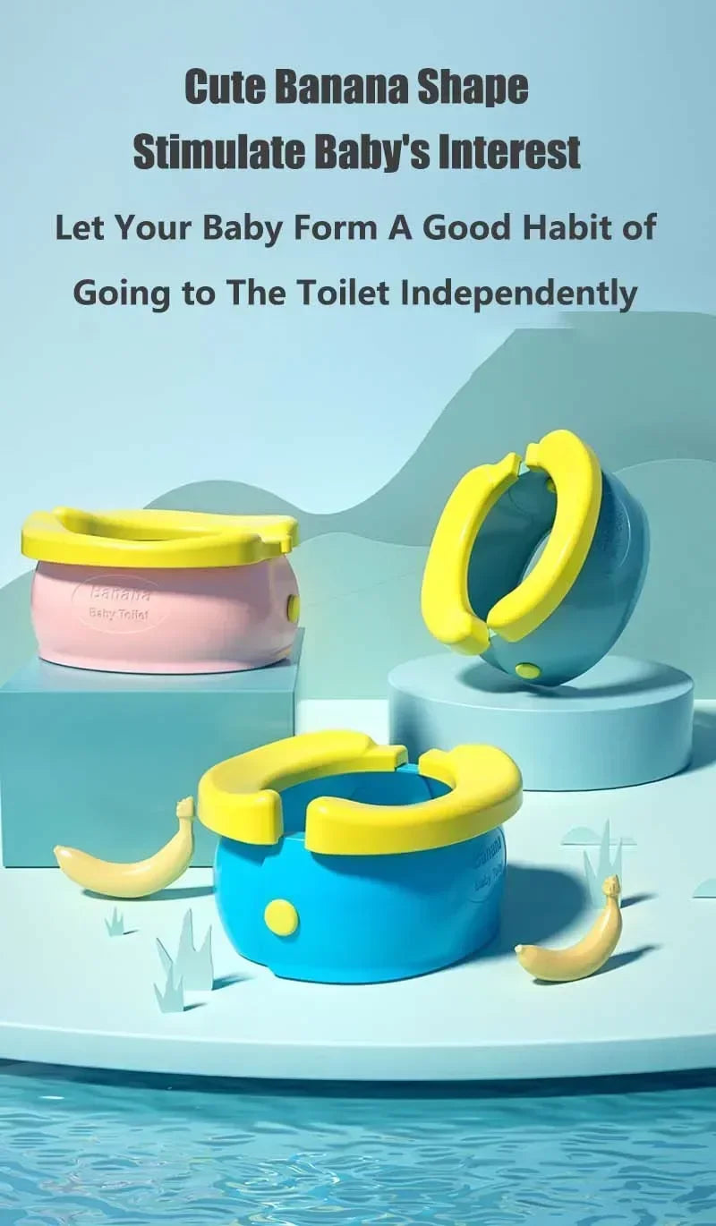Différentes positions de pliage du pot bébé portable