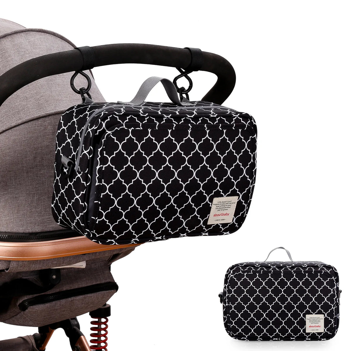 Le Sac à Langer Multifonctionnel noir
