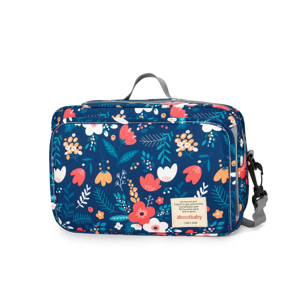 Le Sac à Langer Multifonctionnel fleuri